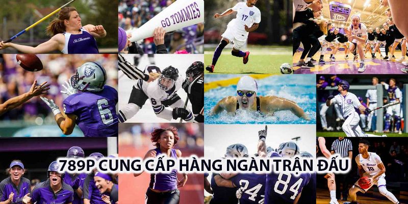 SBO thể thao 789P cung cấp nhiều trận đấu